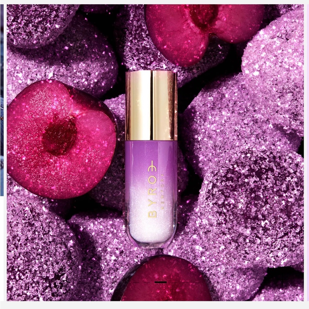 BYROE NEW YORK (SUGAR PLUM) SHIMMER LIP OIL - Picture 5 of 7
